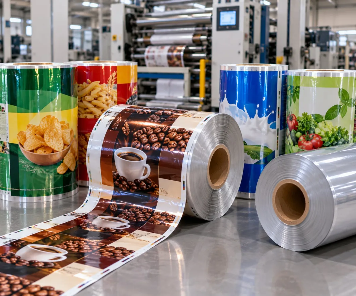 رولات لامينيشن مطبوعة للتعبئة والتغليف – Printed Lamination Rolls