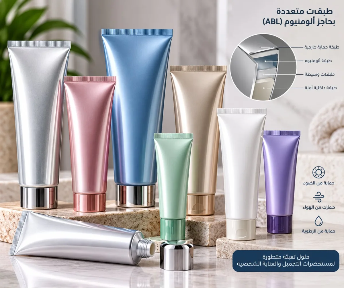تيوبات ABL متعددة الطبقات بحاجز ألومنيوم